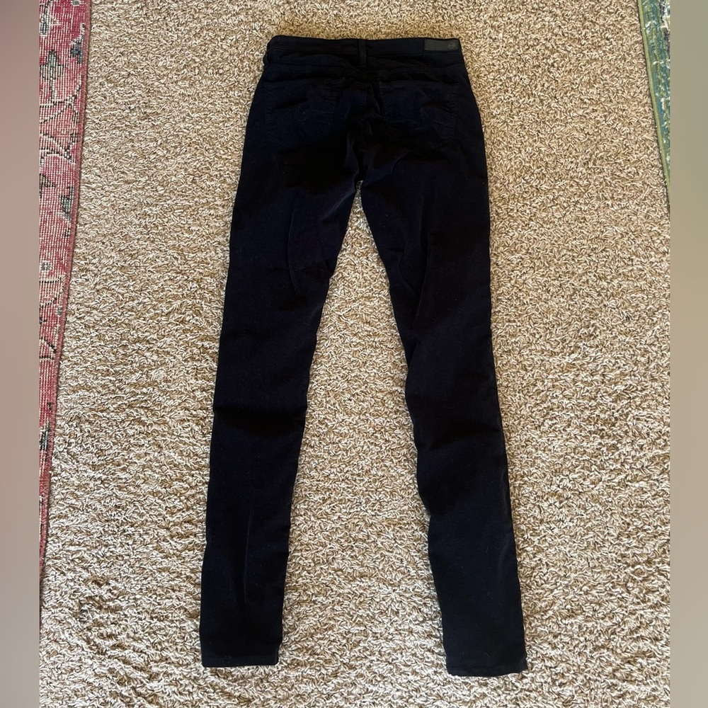 AG black The Legging skinny corduroys - Picture 2 of 2